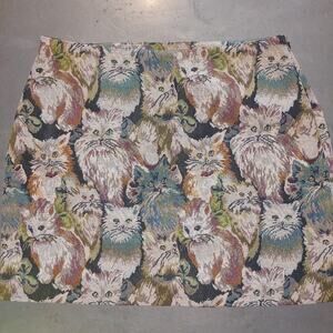 NWT Paris Atelier Cat skirt Tapestry kitties Size 8 M EUR 40